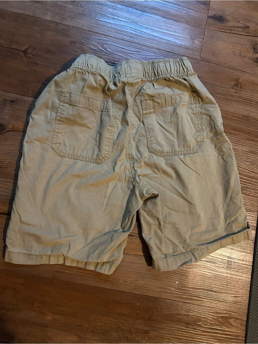 The Children's Place Tan Drawstring Cargo Shorts - Set of 3